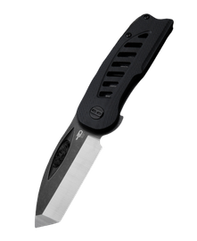 Bestech Explorer Knife Black G10, Satin/Black D2 (BG37A)