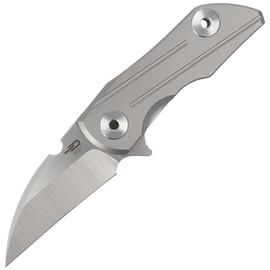 Bestech Knife Delta Gray Titanium, Satin S35VN by Poltergeist Works (BT2006A)