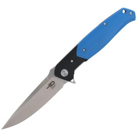 Bestech Knife Swordfish Black / Blue G10, Satin D2 (BG03D)