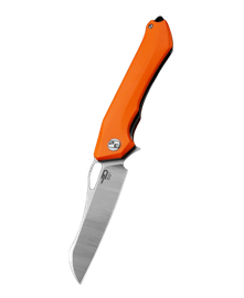 Bestech Platypus Knife Orange G10, Stonewashed/Satin D2 (BG28B)