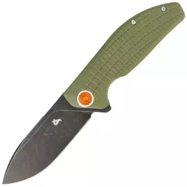 BlackFox Acutus OD Green G10, Black PTFE D2 by Grigorii Matveev (BF-764 OD)