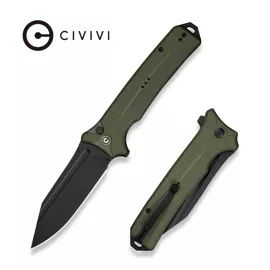 Civivi Neurohaptic Knife OD Green G10, Black Stonewashed Nitro-V (C23080-3)