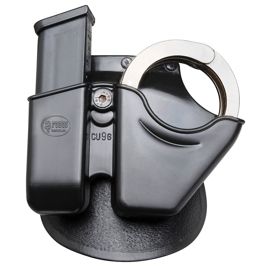 Fobus Glock 17, H&K double-stack magazine, handcuffs (CU9G)