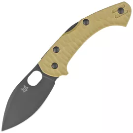 Fox Zero 2.0 Desert Warrior OD Green FRN, Black Top Shield Becut by Jens Ansø knife (FX-311 OD)