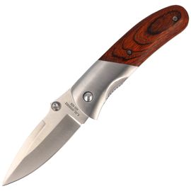 Herbertz CJH Pakka Wood/Steel Knife, Satin 420 (230012)