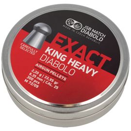 JSB Diabolo Exact King Heavy Pellets 6.35mm 300psc (546398-300)