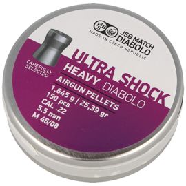 JSB Diabolo Heavy Ultra Shock .22 / 5.50mm Pellets 150psc (546228-150)