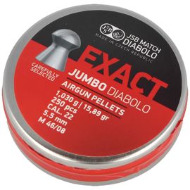 JSB Exact Jumbo Pellets 5.51mm, 250psc (546246-250)