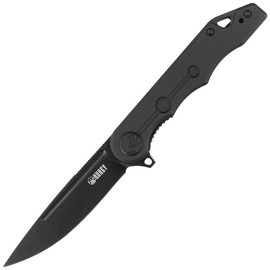 Kubey Knife Mizo Black G10, Blackwashed AUS-10 by Tiguass (KU312B)