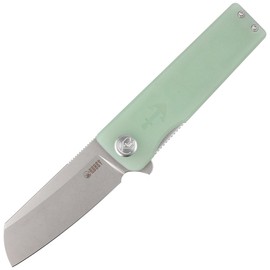 Kubey Knife Sailor Jade G10, Beadblasted AUS-10 by Sekira Sochi (KU317E)