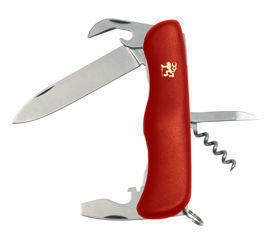Mikov Praktik Red Pocket knife (115-NH-5/AK RED)