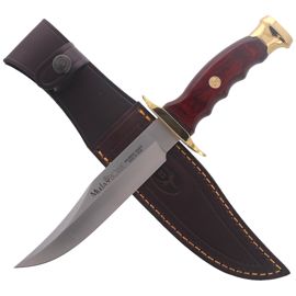 Muela BW-16 Pakkawood Knife, Satin X50CrMoV15