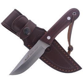 Muela Bison-9NL Palisander Wood Knife, Satin X50CrMoV15