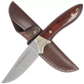 Muela Cocker-11CO Cocobolo Wood Knife, Mirror 14C28N