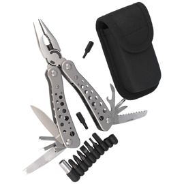 MultiTool Herbertz CJH 9 bit Stainless, Satin (44169 - 107500)