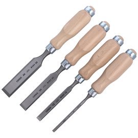 Narex Profi chisel set with side chamfer 6, 12, 20, 26 (863010)