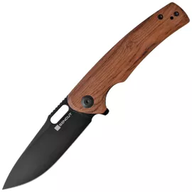 Sencut Knife Vesperon Guibourtia Wood, Black 9Cr18MoV (S20065-4)