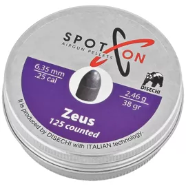 Spoton Zeus Slug 38 .25/6.35mm, 125 psc 2.46g/38.0gr