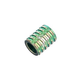 Titanium Paracord WE Knife Bead, Green (A-02A)