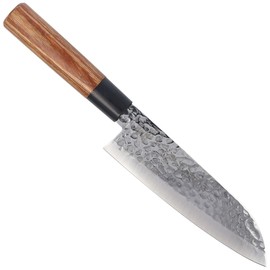 Tsubazo Santoku Pakka Wood, Tsuchime Daido 1K6 knife (340218)