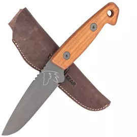 Turq Gear Wolf Drop Point Walnut Full Cubic HW Tungsten, Cerakote Tungsten Sleipner