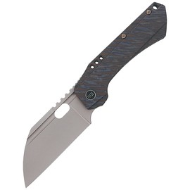 WE Knife Roxi 3 Tiger Stripe Titanium, Stonewashed CPM S35VN by Todd Knife and Tool (WE19072-3)