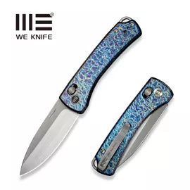 We Knife Nightblade Flamed Titanium, Hand Rubbed Satin CPM 20CV by Dutch Bushcraft Knives (WE22046-4)