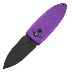 Bestech QUQU Purple Aluminum, Black DLC 14C28N by Gogo Knife (BG57B-5)