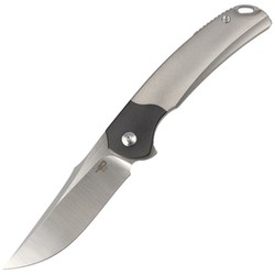 Bestech Supernova Grey Titanium/Black Zirconium, Satin M390 Knife (BT2111A)