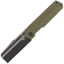 Bestech Tardis OD Green G10, Black DLC/Satin D2 by Ostap Hel Knife (BG54C)