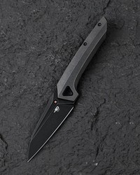 Bestech VK-Navi Black-Bronze Titanium Knife, Black Stonewashed MagnaCut by Vulpex Knives (BT2404A)