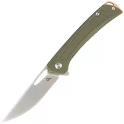 BlackFox Sneaky OD Green G10 Knife, Bead Blasted D2 (BF-768 OD)