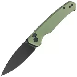 Civivi Altus Green Aluminum, Black Stonewashed Nitro-V knife (C20076-5)