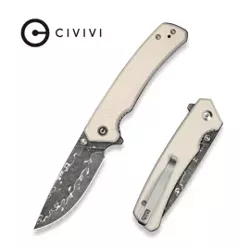 Civivi Merit Knife Ivory G10, Damascus (C24012-DS1)