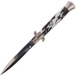 Frank Beltrame Switch Bayonet w/Serigraphy 23cm switchblade (FB 23/SGB)