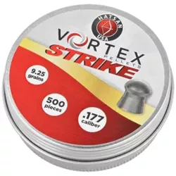 HatsanUSA Vortex Strike .177/4.5mm, Airgun Pellets, 500 psc 0.60g/9.25gr (HA30202)