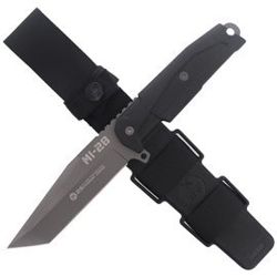 K25 MI-28 Black Rubber, Titanium Coated knife (32391)