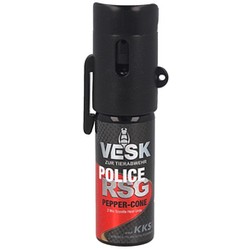 KKS VESK RSG Police 2mln SHU Pepper Spray, Cone 15 ml (12015-C)
