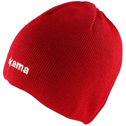 Kama Knitted 100% Merino Wool Gore-Tex Cap / Polycolon Beanie, Red (AG12-104)