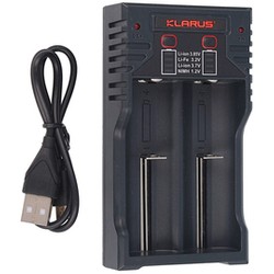 Klarus Charger / PowerBank for two Batteries (K2)