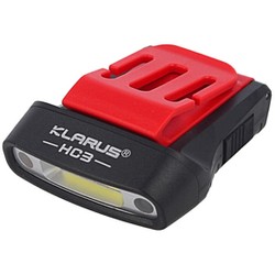 Klarus HC3, 100lm, 500mAh, Headlamp White/Red LED (HC3)