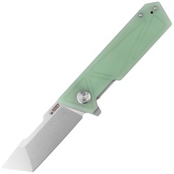 Kubey Knife Avenger Outdoor Jade G10, Bead Blasted D2 (KU104E)