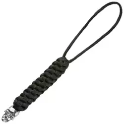 M-Tac knife lanyard Helix Skull Black paracord (TMLHS-BK)