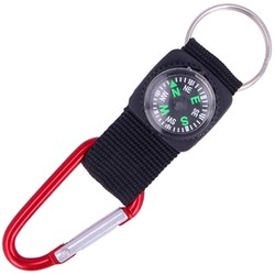 Martinez Albainox compass carabiner (09896 RED)