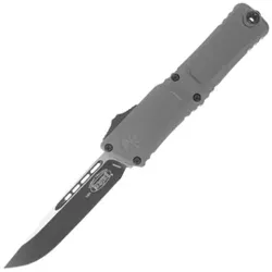 Microtech Combat Troodon S/E Gen III OTF Knife Natural Clear Aluminum, Black M390MK by Tony Marfione (1143-1NC)