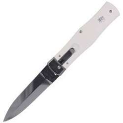 Mikov Predator Classic ABS Automatic Knife (241-NH-1/N WHITE)