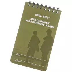 Mil-Tec Waterproof Notebook 75 x 130 mm (15981001)