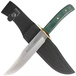 Muela BW-Classic-19G Green Jute Micarta, Satin X50CrMoV15 Knife