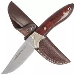 Muela Cocker-11CO Cocobolo Wood Knife, Mirror 14C28N