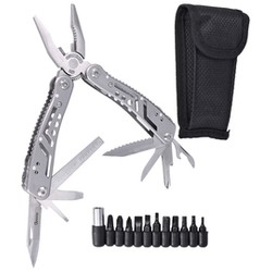 MultiTool Martinez Albainox Grey Aluminum, Inox 19 Function Case (33926)